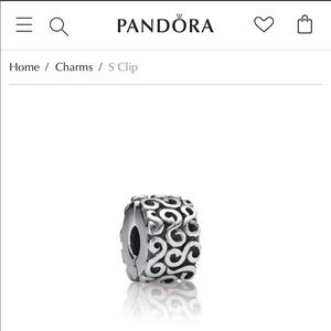 💕closet clean out💕 Pandora charms: S clips
